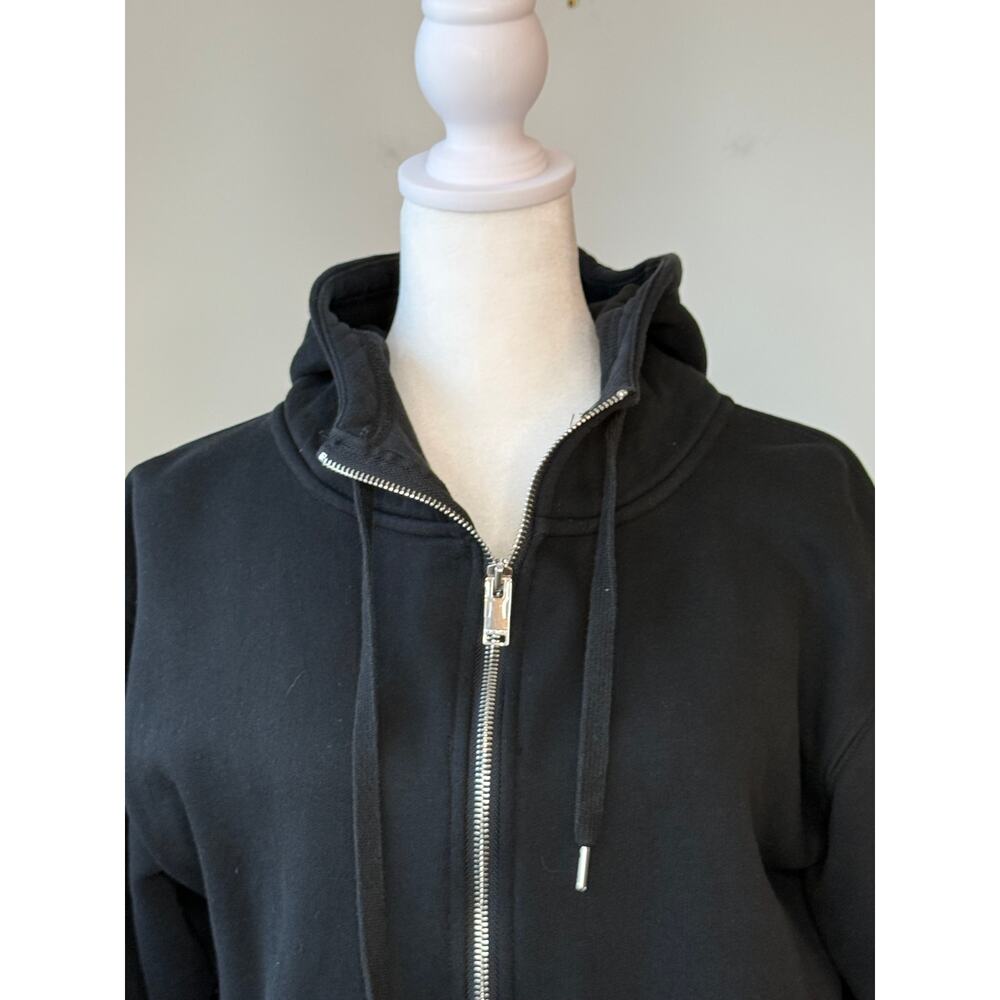 Zadig & Voltaire Harper Peace & Love Diamanté Hoodie Sweatshirt - Picture 4 of 8